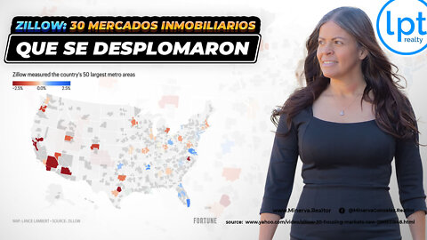 👉 ZILLOW: 30 MERCADOS INMOB𝗜LIARIOS QUE SE DERRUMBARON EN JULIO | CAMBIO EL PRONÓSTICO 🔥