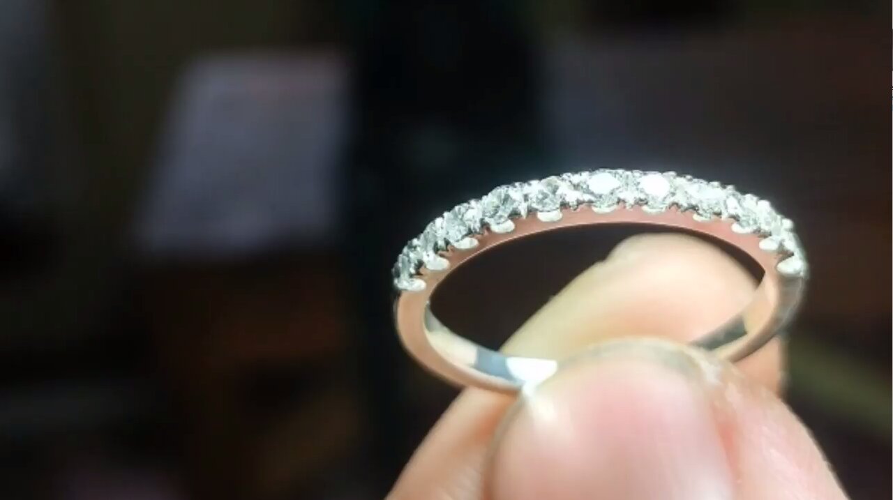 How it's made - diamond setting process - handmade jewelry