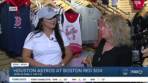 Exclusive apparel for Red Sox Spring training in SWFL