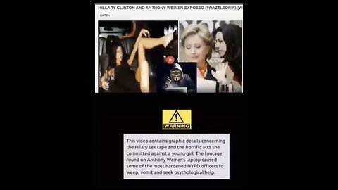 WARNING!! HILLARY CLINTON EXPOSED🔥 FRAZZLEDRIP and more