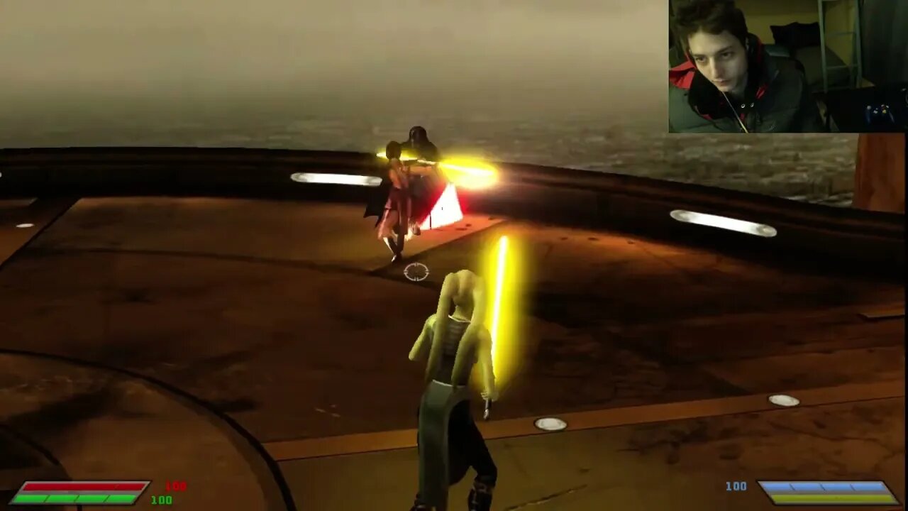 Darth Vader VS Bastila Shan In A Battle With Live Commentary In Star Wars Jedi Knight Jedi Academy
