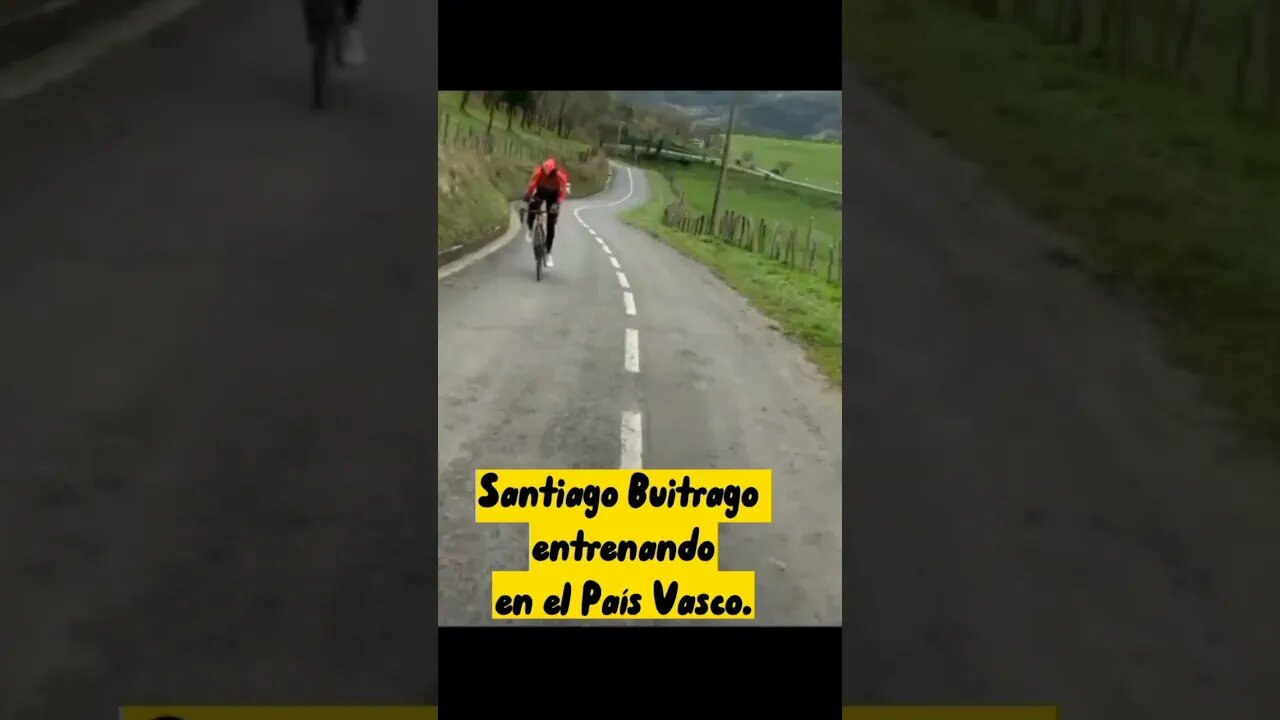 Así entrena Santiago Buitrago.