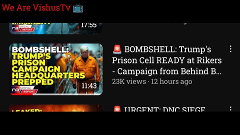 The DeepState Getting Ready For Trump At Rikers... #VishusTv 📺
