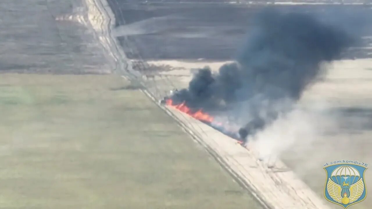 Russian troops destroy the YPR 765 column in the Kherson direction