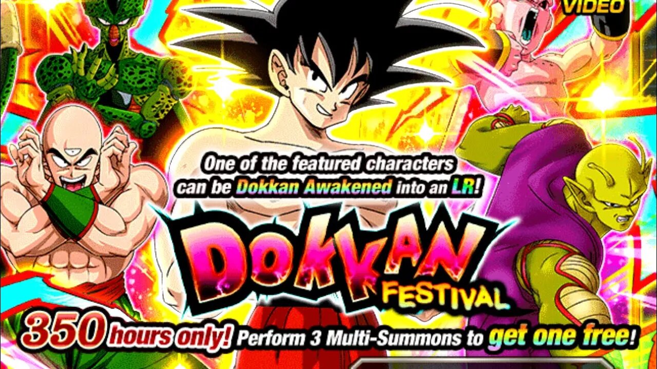 Dokkan Global Golden week Goku Summon 👀