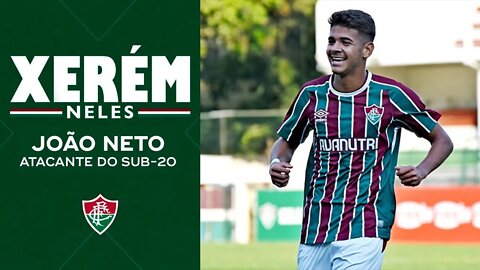 CONHEÇA JOÃO NETO, DO SUB-20: RECUPERADO DE SÉRIA LESÃO, ELE AFIRMA: "O FLUMINENSE É A MINHA VIDA"