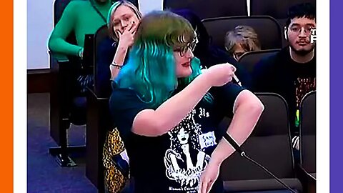 Tr4ns Activists lnjecting At Public Comments Hearing 🟠⚪🟣 NPC Parents