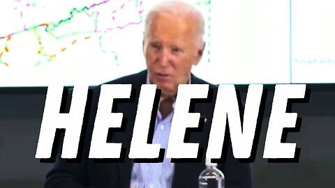 Biden Shares Federal Government’s Response at Operational Briefing After Hurricane Helene