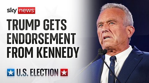 RFK Jr endorses Trump as star-studded DNC draws to a close in Chicago | US Election
