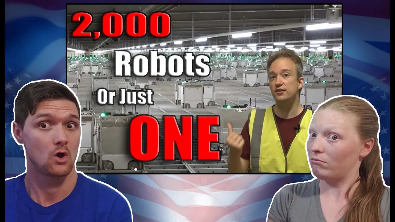 Are they Taking over!? British Grocery Store Run By Robots - Americans React