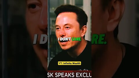 Most Scary thing Elon Musk Ever Said. 😳 #elonmusk Elon Musk Interview Savage Reply "offer me Money"