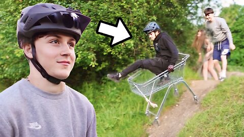 Trolley vs Motocross Track!