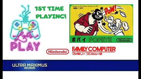 🎮 Let's Play Popeye | Nintendo FamiCom