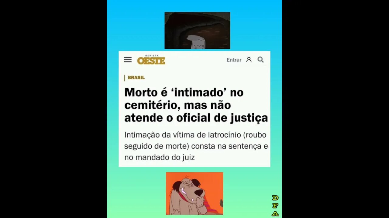 MORTO É 'INTIMADO' NO CEMITERIO,MAS NAO ATENDE O OFICIAl DE JUSTIÇA🤣 #memes #engraçado #noticias