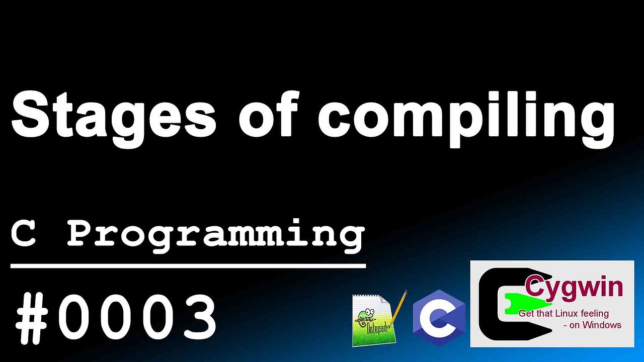 C programing｜0003｜Stages of compiling