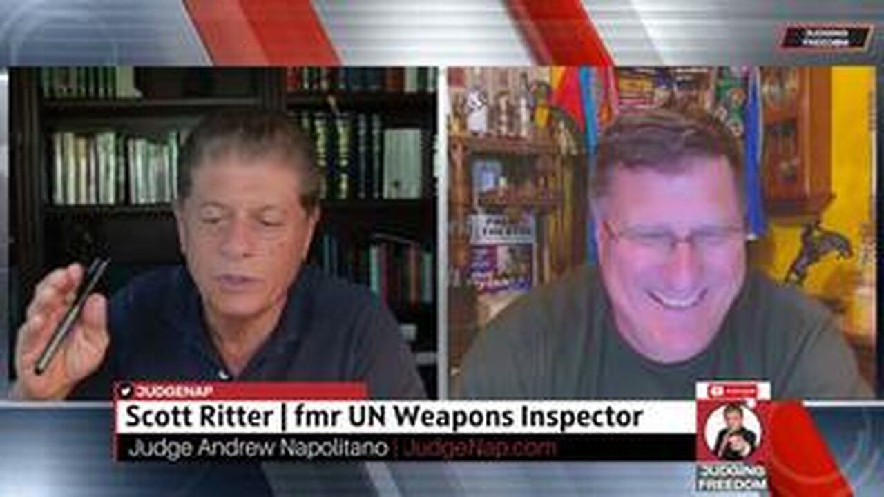 Judge Napolitano w/ Scott Ritter - The DOJ and Me