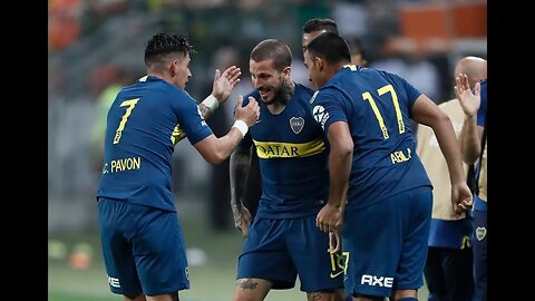 Gol de Benedetto - Palmeiras 2 x 2 Boca Juniors - Narração de Nilson Cesar