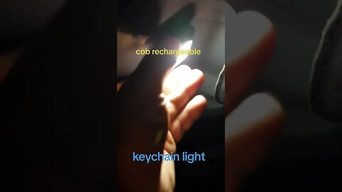 cob rechargeable keychain light #shortsvideo