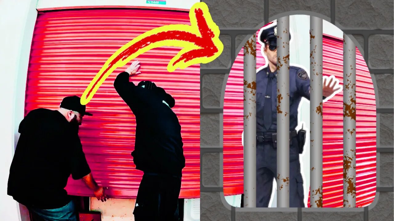 I bought BAD COPS $1,100 Abandoned Storage Unit