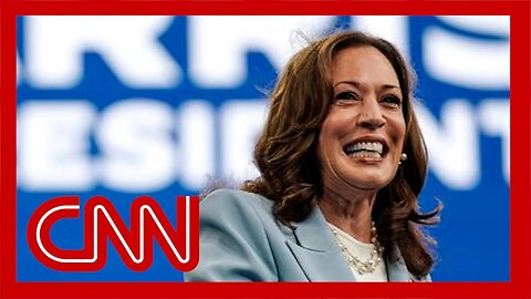 Kamala Harris reacts to winning Democratic presidential nomination | NE