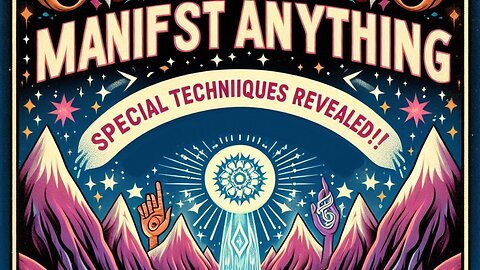 Manifest Anything: Special Techniques Revealed!