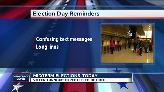 Election Day reminders