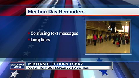 Election Day reminders