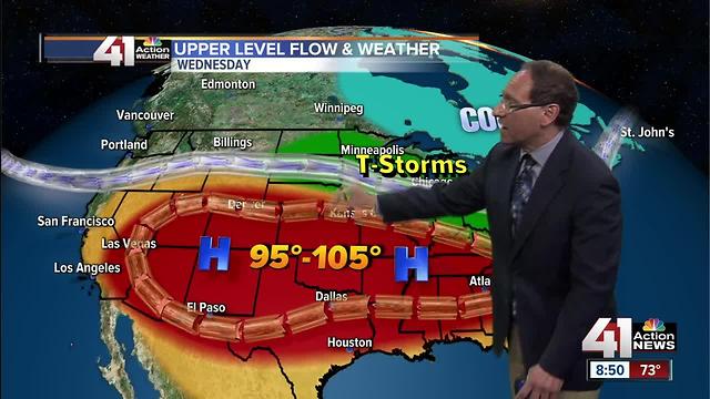 No rain in the forecast for several days