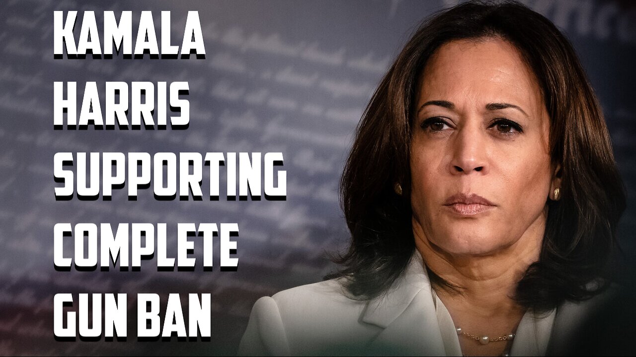 Unearthed Kamala Harris Audio Supporting Complete Firearm Ban