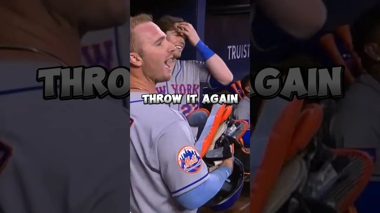 Pete Alonso Yells at Bryce Elder to “Throw it Again” as the Mets Lose to the Braves #mlb #mlbshorts