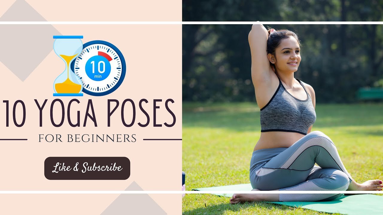 10 Effective Yoga Poses For Beginners | Step By Step | Pro Fitness