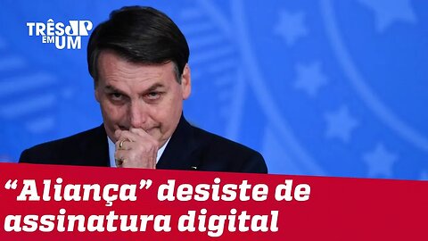 Aliança Pelo Brasil desiste de assinatura digital e pede desfiliação