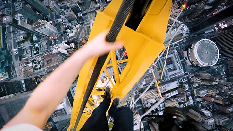 surreal crane mission over nyc (raw)