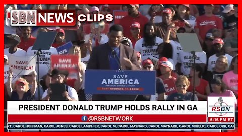 Herschel Walker Full Speech at Save America Rally in Perry GA 9/25/21 - 4041