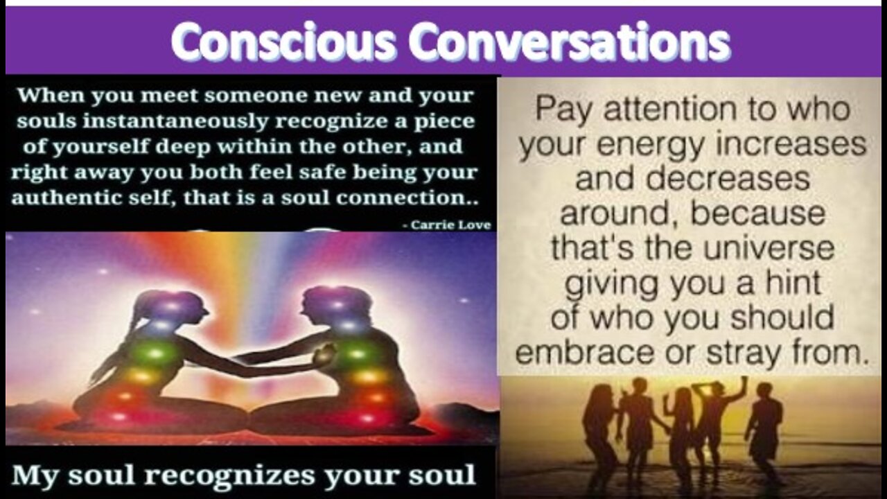 Spiritual Insights Series - Conscious Conversations, raising energy for deeper meaning