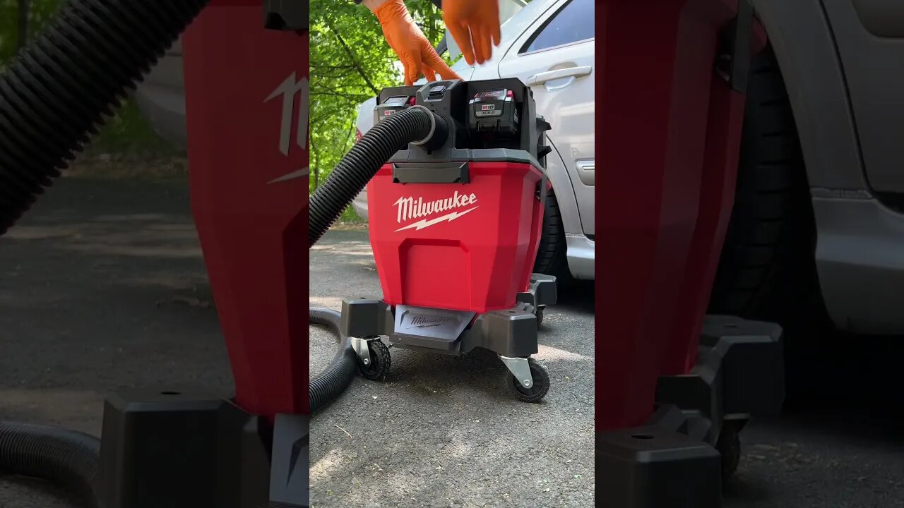 Milwaukee Dual Battery Wet/Dry Vac #automobile #mechanic #car #detailing #cleaning #diy #automotive