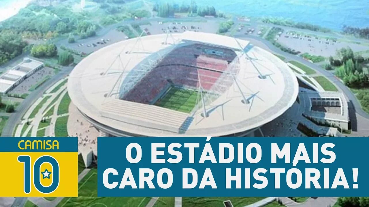 Espaçonave? Conheça o estádio mais caro da história do futebol!