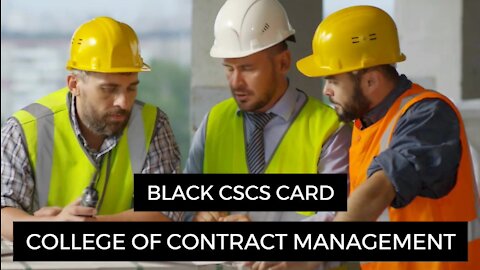 Black CSCS Card