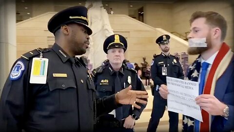 BOMBSHELL EXCLUSIVE: Former Capitol Police Officer Who Arrested Owen Shroyer Repents, and Goes on InfoWars to Blow the Lid Off "January 6th" and Corruption in D.C.!