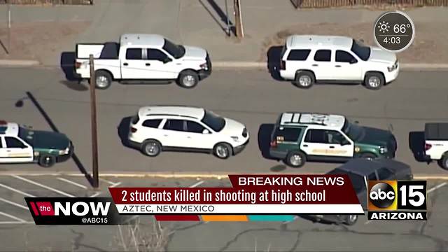 Two students dead in New Mexico school shooting