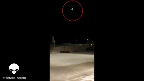 Farmers left puzzled after filming strange silent lights hovering over their property.