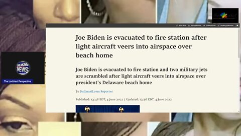JOE BIDEN IS EVACUATED