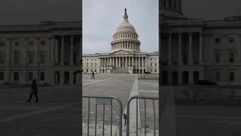 1/31/22 Nancy Drew in DC- Live Video 1- Capitol Deserted Again...