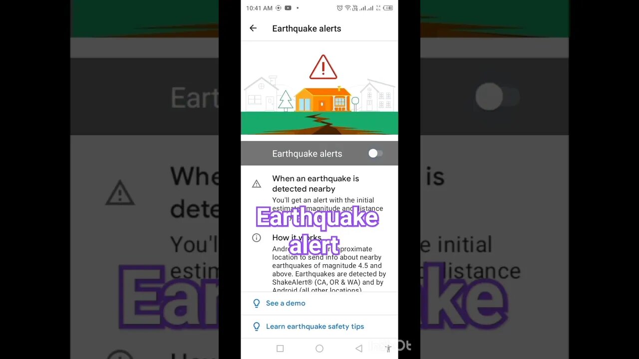 mobile earthquake alert application #earthquake #earthquakepakistan #turkey #pakistan