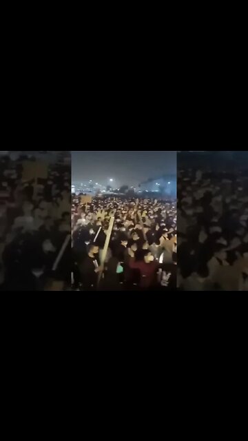 💯 MASSIVE PROTESTS NOW IN CHINA!!