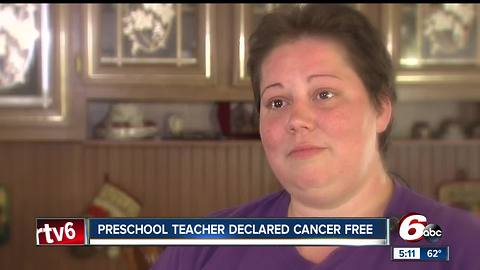 Preschool teacher from Moorseville declared cancer free after being given just one year to live