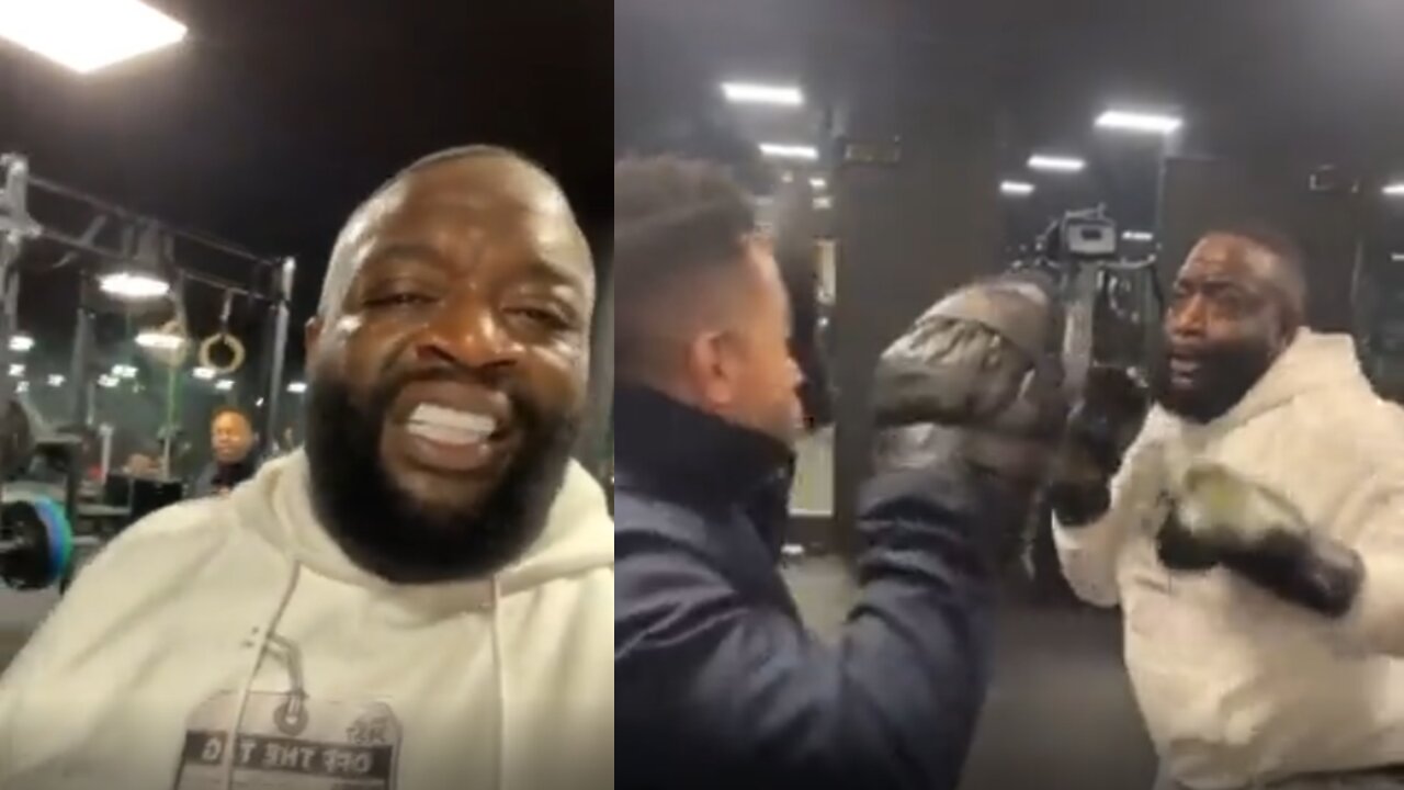 Rick Ross Boxing Skills