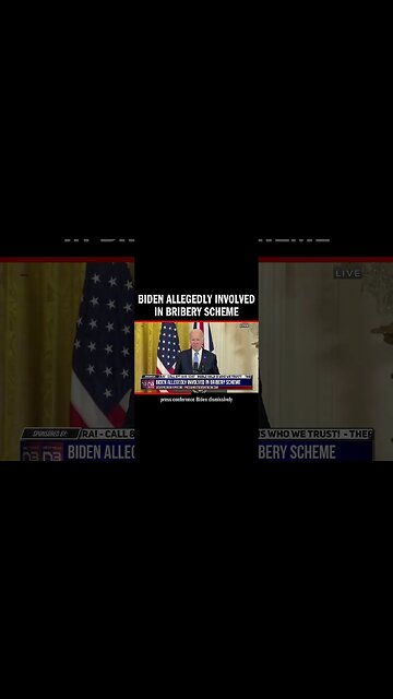 Biden Allegedly Involved in Bribery Scheme