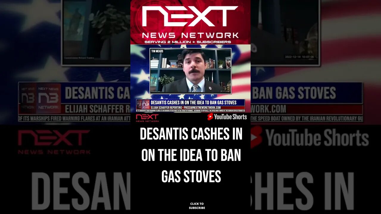 DeSantis CASHES In on the Idea to Ban Gas Stoves #shorts