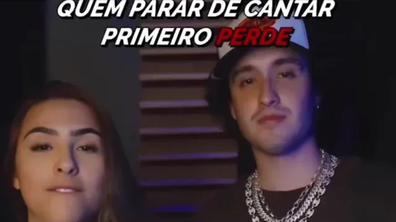 QUEM PARAR DE CANTAR PRIMEIRO PERDE COM LUCAS KWELLR